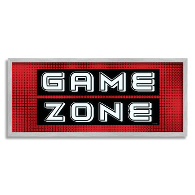 " Video Game Zone Patterned "