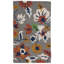 Tapis gris Noell