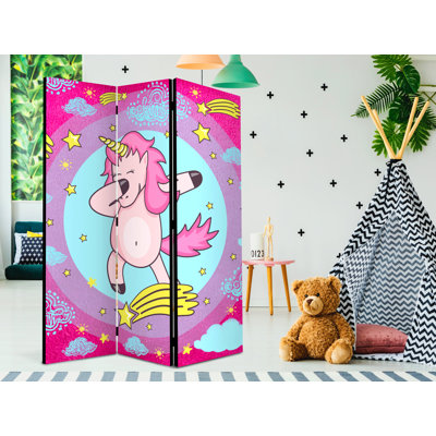 Katelyn 172cm H Folding Room Divider