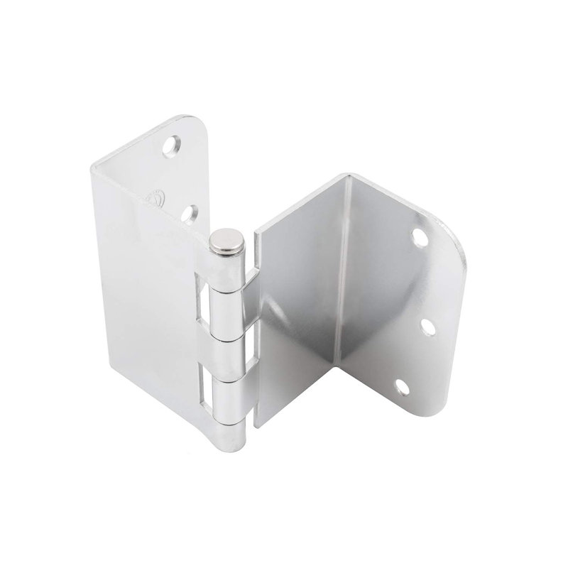 Polished Chrome 5/8" Radius Swing Clear Offset Door Hinge