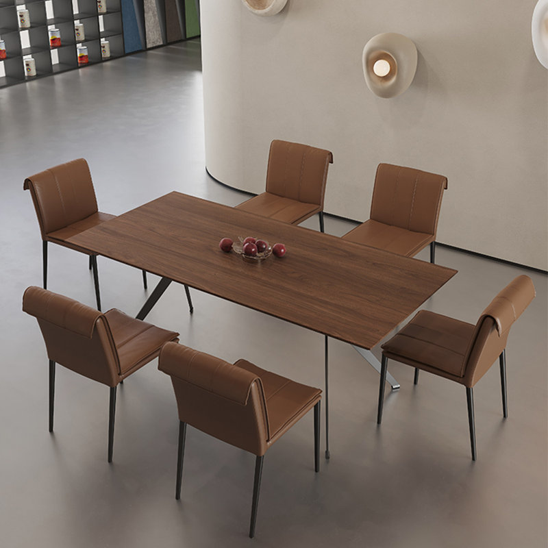 Ensemble de table à manger moderne et haut de gamme, H 29,5 po x L 70,8 po x l 35,4 po