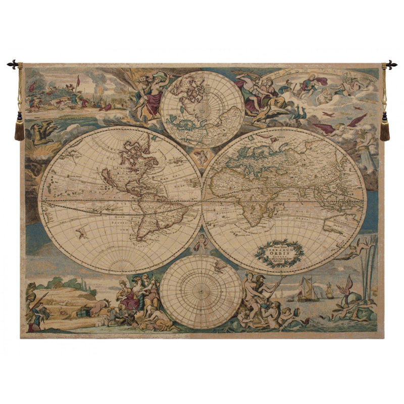 Italian Loom Woven Cotton Blend Wall Hanging