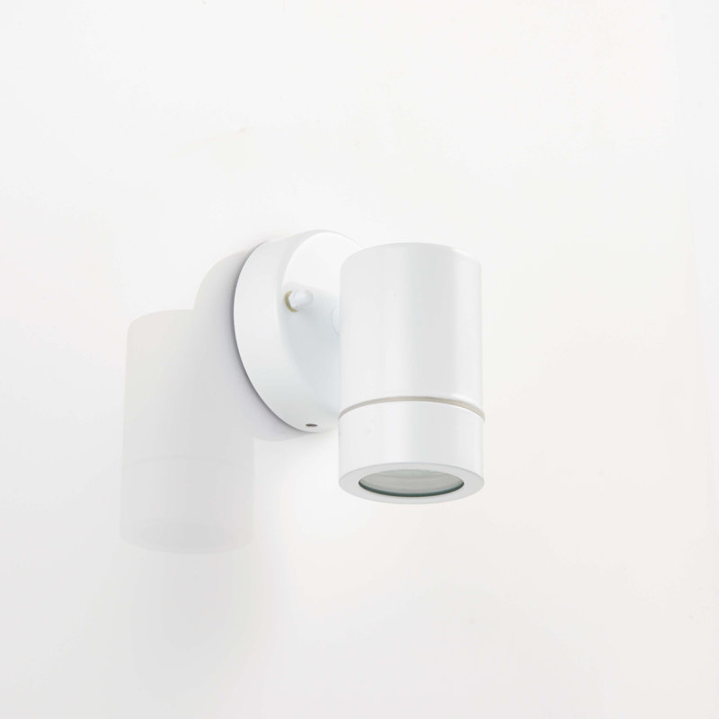 Metcalfe 11.9cm H Outdoor Armed Sconce, White