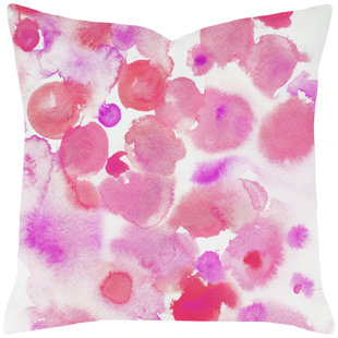 Housse de coussin en coton aquarelle/insert