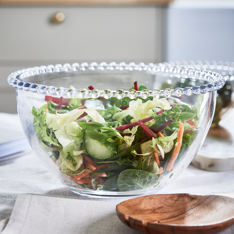 Beaded Edge Salad Bowl