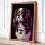 Neon Spaniel Modern - Wrapped Canvas-1379168954-1379168838