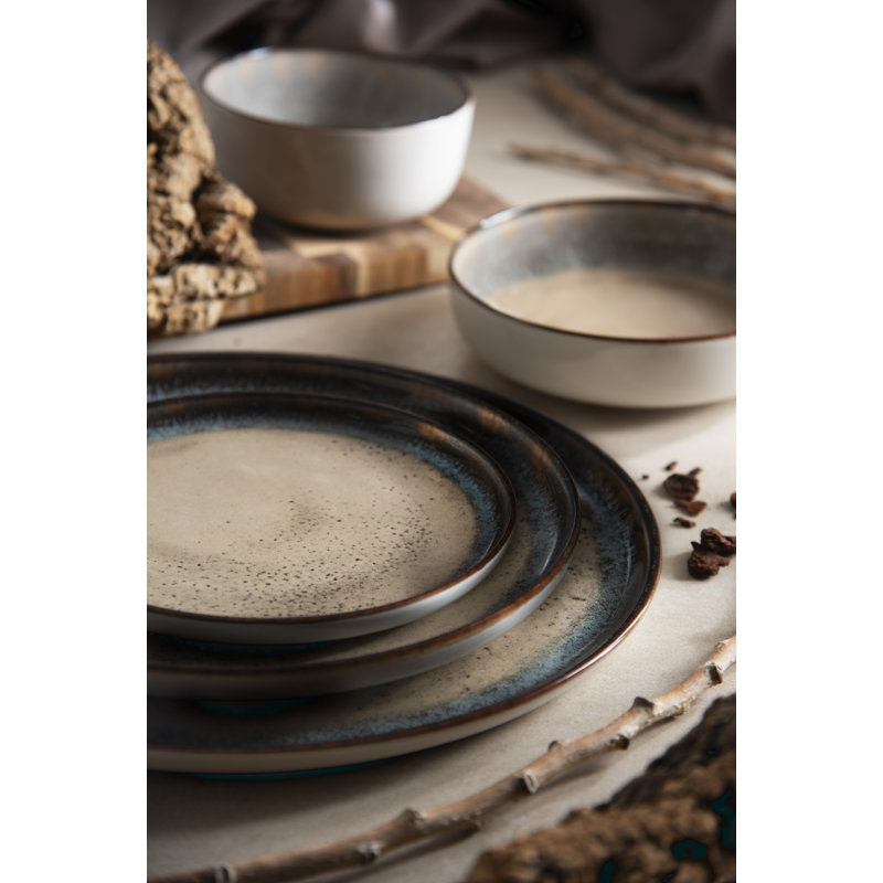 Zeus Piece Ceramic Dinnerware Set - Service for 4