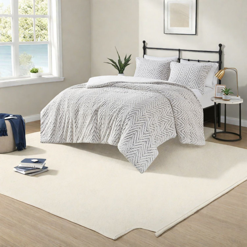 Ensemble de literie en fausse fourrure Cozy