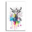 Hokku Designs «Deer» par Karin Roberts, art mural en verre acrylique, ACR-40945-506712572