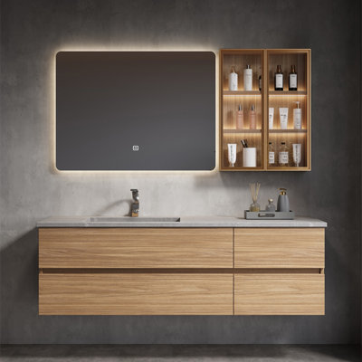 Stylish simple bathroom cabinet