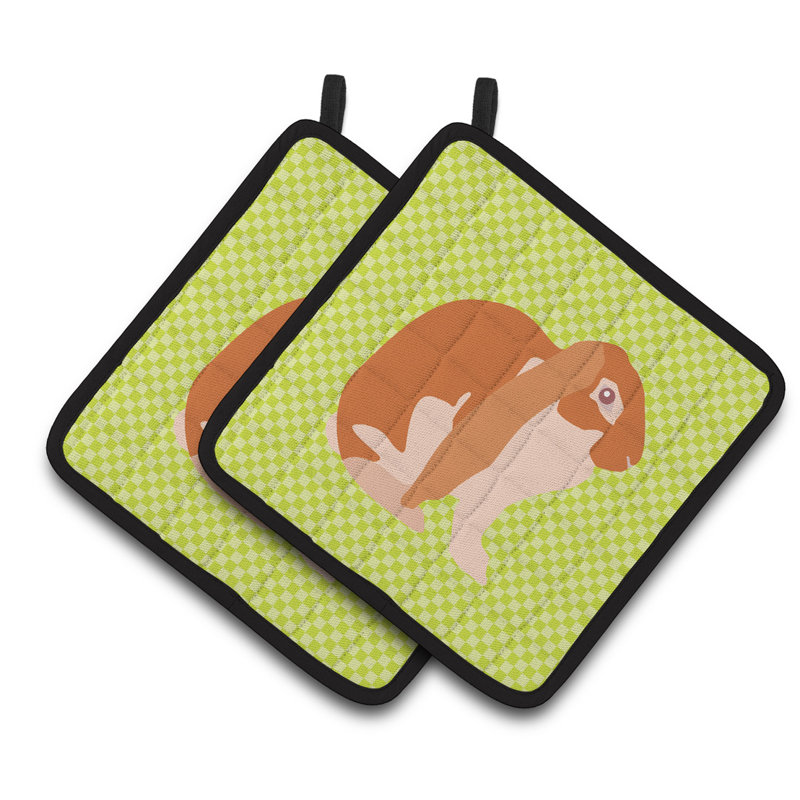 Caroline's Treasures Striped Polyester Potholder