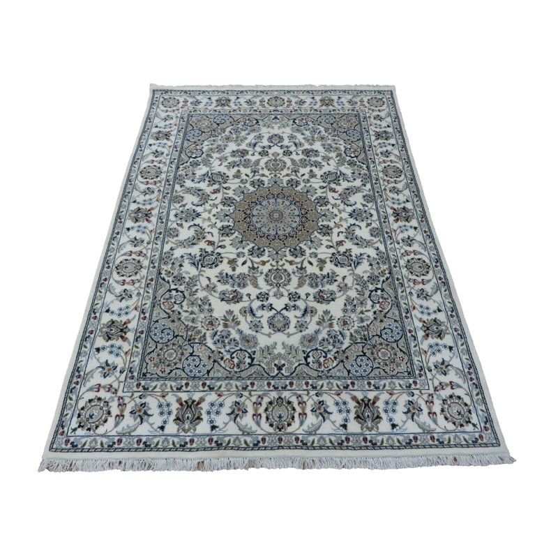Tapis nain ivoire Dayonte, Rectangle 6 pi 3 po x 8 pi 6 po