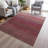 Machine Washable Indoor/Outdoor Xhevrie Red Rug-1709748690
