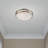 Dane Glass Flush Mount-911914122