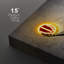 «White and Yellow Neon Effect» - Joueur de basket-ball Slam Dunk-111692061-111692055