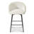 27.9" Seat Height Upholstered Swivel Bar Stools With Back(Set of 6)-110983004
