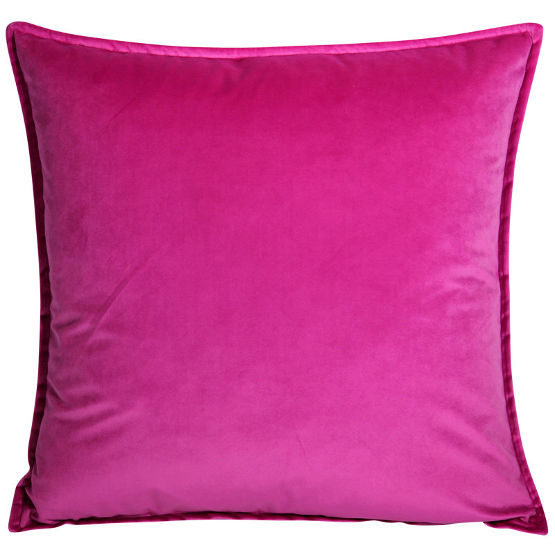 Square Pillow Cover, Hot Pink, Square 26"