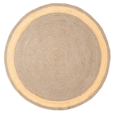 Palas Denizli Taupe Rug 3'10" x 3'10"