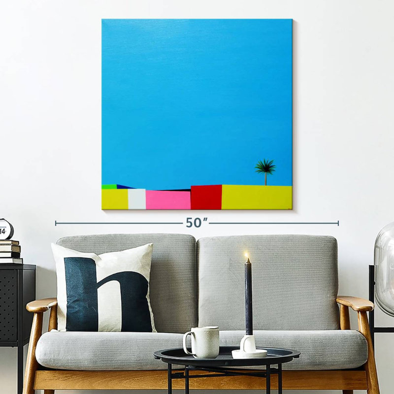 Lilie Spring In The City, 33" H x 33" W