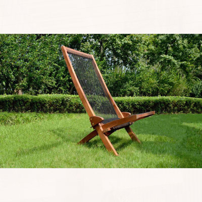 Chaise pliante en bois