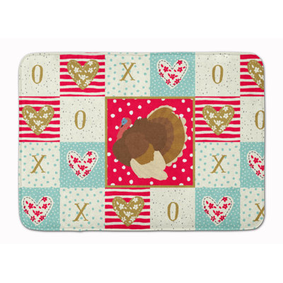Chaliah Patchwork Non-Skid Kitchen Mat