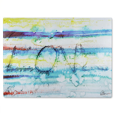 Sand Love Glass Chopping Board