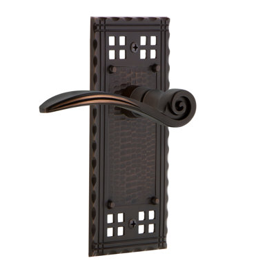 Fausse plaque simple avec levier de cygne Craftsman