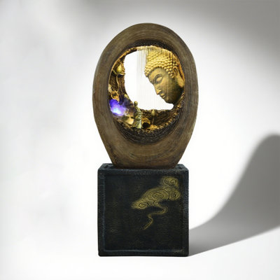Shuishi Home Resin Flowing Water Ornament