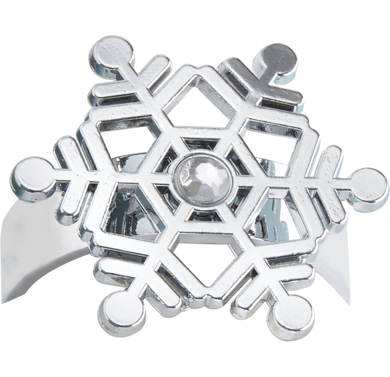 Rond de serviette Sparkling Snowflake