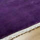 Clio Handmade Wool Purple Rug