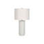 Lighting, 28 po, lampe de table, résine crème, abat-jour ivoire / crème, transitionnel-1792074644