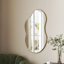 Asymmetrical Metal Wall Mirror-640007386-640007384