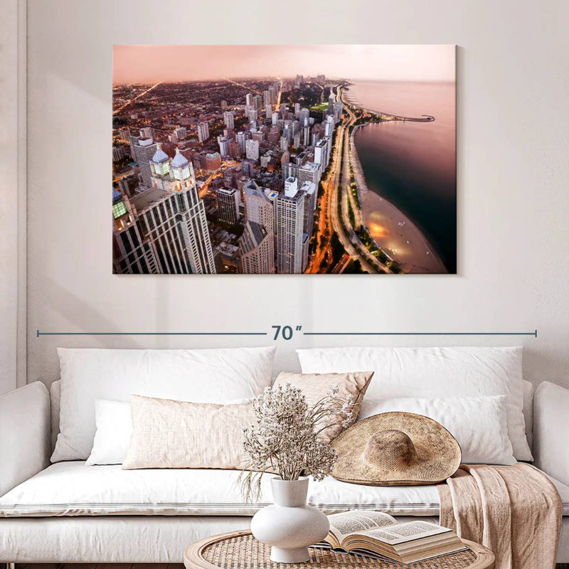 Sirci Lake Shore Drive, H 32 po x l 48 po