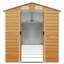 Remise de jardin en acier galvanisé 75,2 × 285,4 × 78,0 Brenza