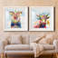Groovy Pig and Sky - ensemble de 2 peintures-1321557797-1321557796