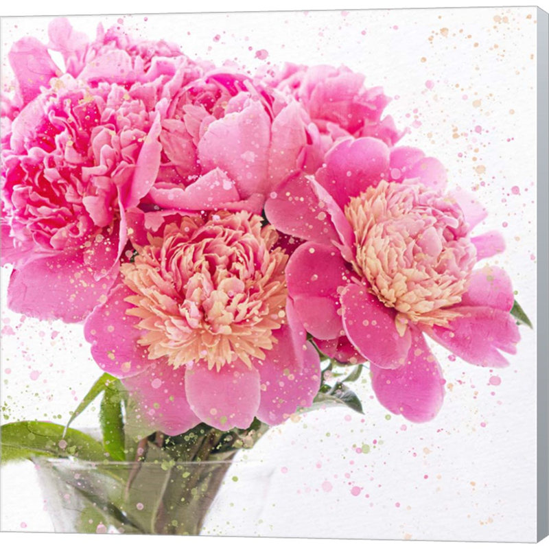Décoration murale pivoines