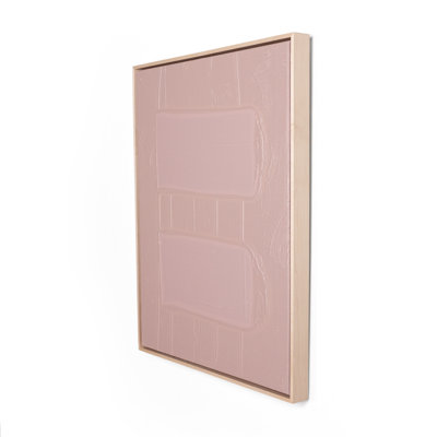 Free form III Framed Print Canvas