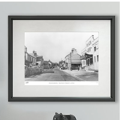Penygroes, Water Street C1955 by Francis Frith - Single Picture Frame Print