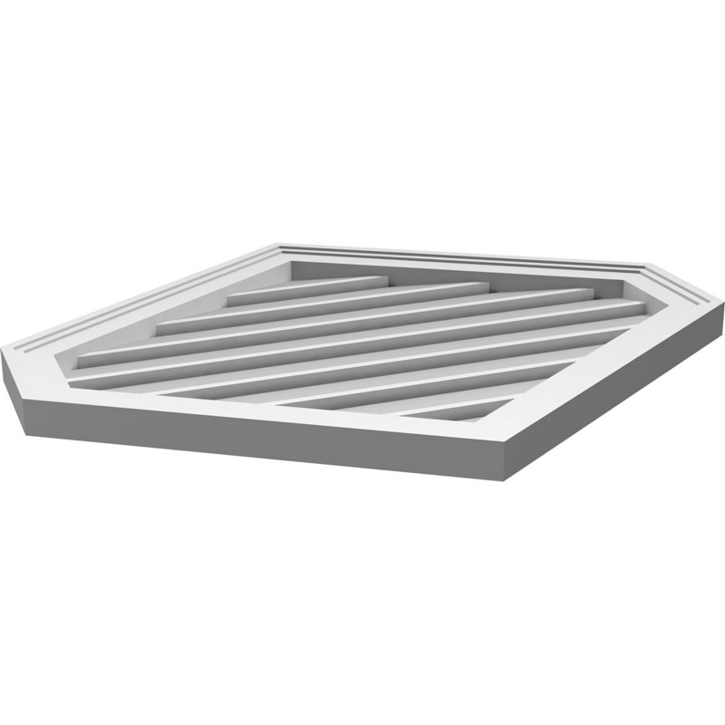 Pente verticale verticale en uréthane 8 pi, 1.5" H x 30" W x 26" L