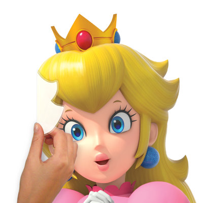 Décalcomanie murale Super Mario Princess