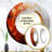 Energetic Spiralscape I - Abstract Spirals Decorative Wall Mirror, Orange Round Mirror, Printed Metal Art-99618642