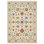 Tapis oriental en mélange de laine et de nylon tissé à la machine Oriental