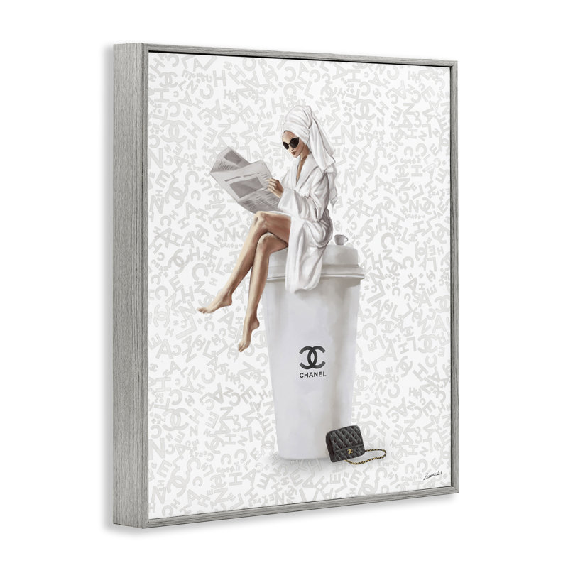 «Glam Girl», giclée par Ziwei Li, Estampe numérique Farmhouse, H 14 po x l 11 po
