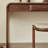 Japanese retro style solid wood dressing table