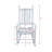 Wooden Porch Rocker Chair  WHITE, Without Mat