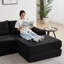 75.5 " Corduroy Sofa Bed