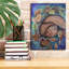 Toile épique Graffiti «Dreaming Squirrel» par Verena Wild, 12 po x 16 po
