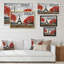 «Paris Eiffel Tower In Beau Fitul Summer V», reproduction sur toile flottante-1405646952-1405646929