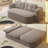 Timo 78.7" W x 41.73" D x 36.6" H 2-in-1 Corduroy Convertible Sleeper Floor Sofa Bed