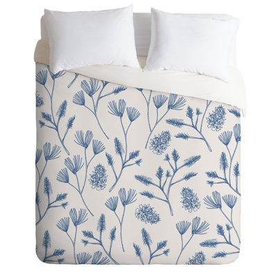 Polyester Floral Duvet Cover